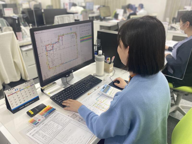 メークス株式会社 本社 積算業務課の仕事画像1