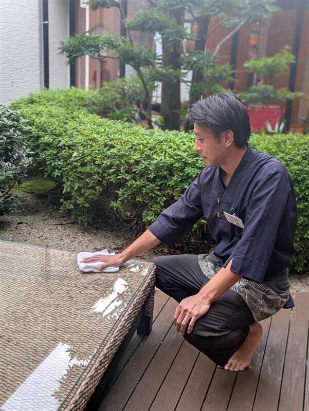 天然温泉 源泉かけ流し きぬの湯の制服3