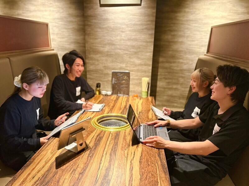 牛の焼鳥の仕事画像2