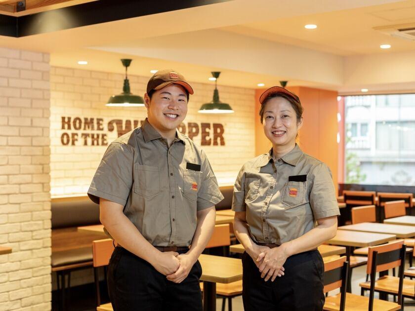 バーガーキング 出雲店の制服3