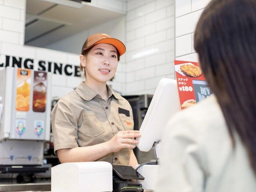 バーガーキング 出雲店の制服2