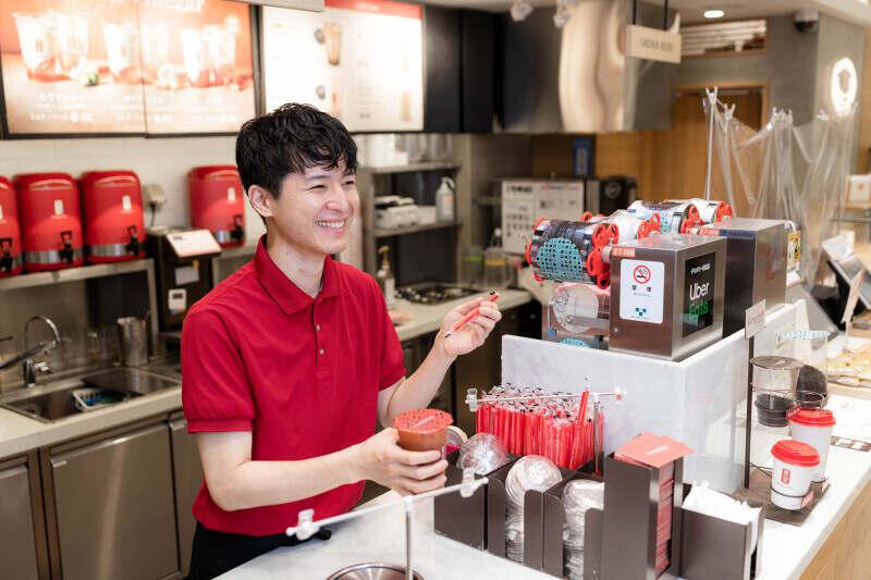 アジアンティーカフェ Gong cha(ゴンチャ)の仕事画像2