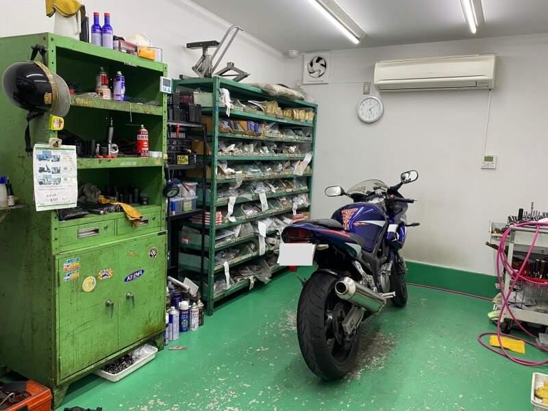 バイクショップフジクラの仕事画像2