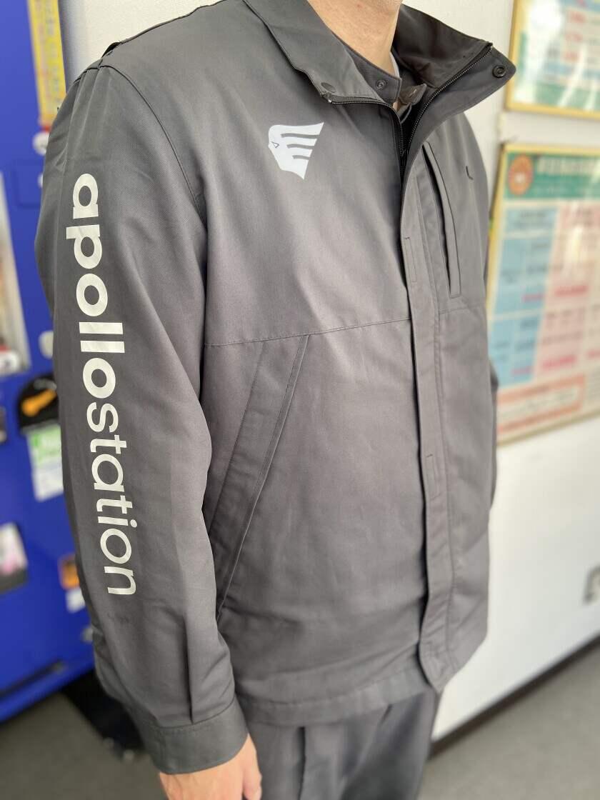 apollostation セルフ十条台SSの制服2