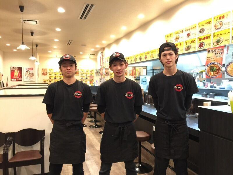 らーめん食堂れんげ 南アルプス店の仕事画像3