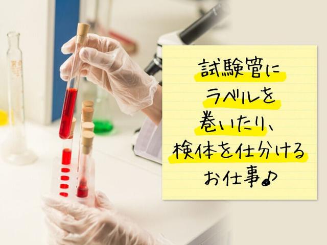 【検査物に関する軽作業】職場環境が充実☆未経験者OKで安心◎(軽作業・物流、板橋区)のイメージ画像