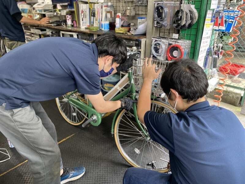 サイクルステーションワタナベ三鷹北口店の仕事画像2