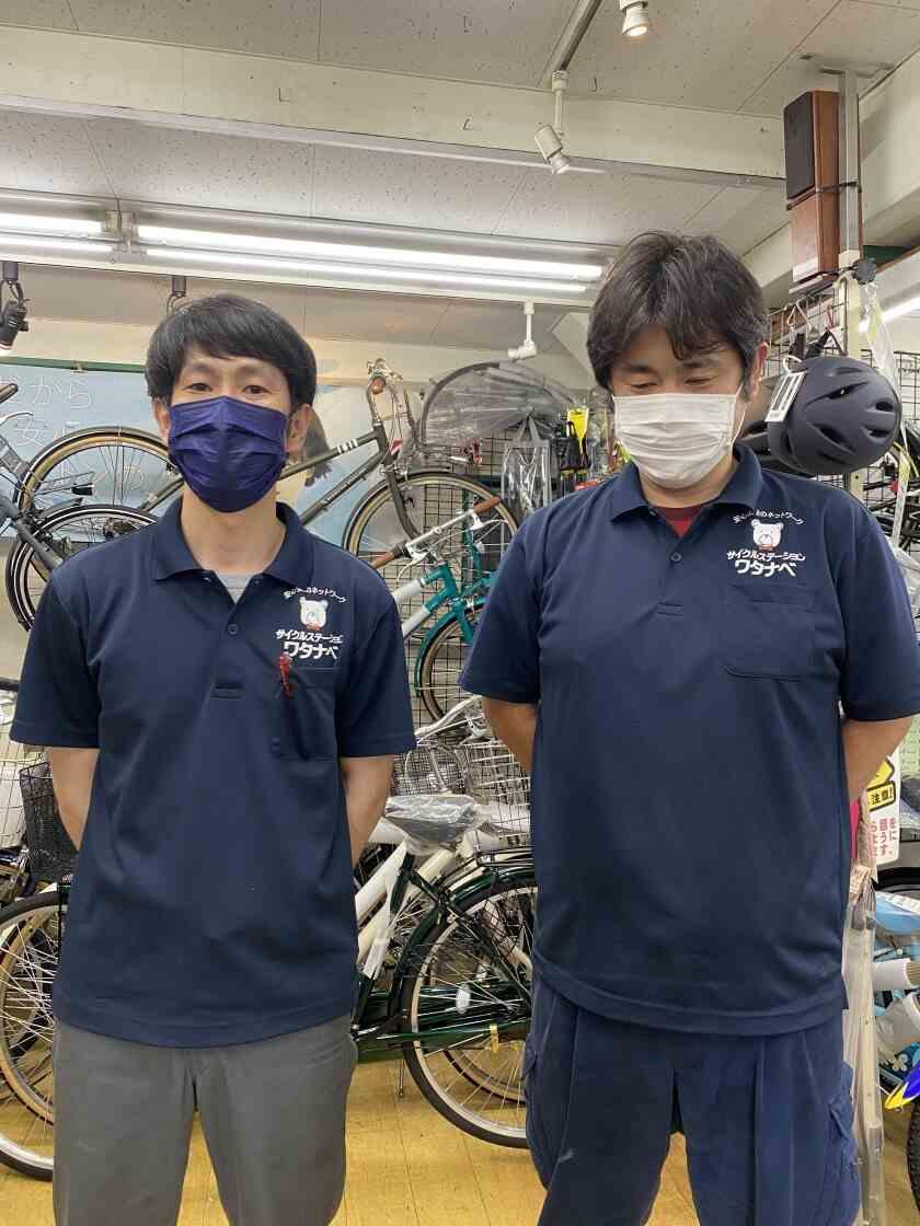 サイクルステーションワタナベ三鷹北口店の制服1