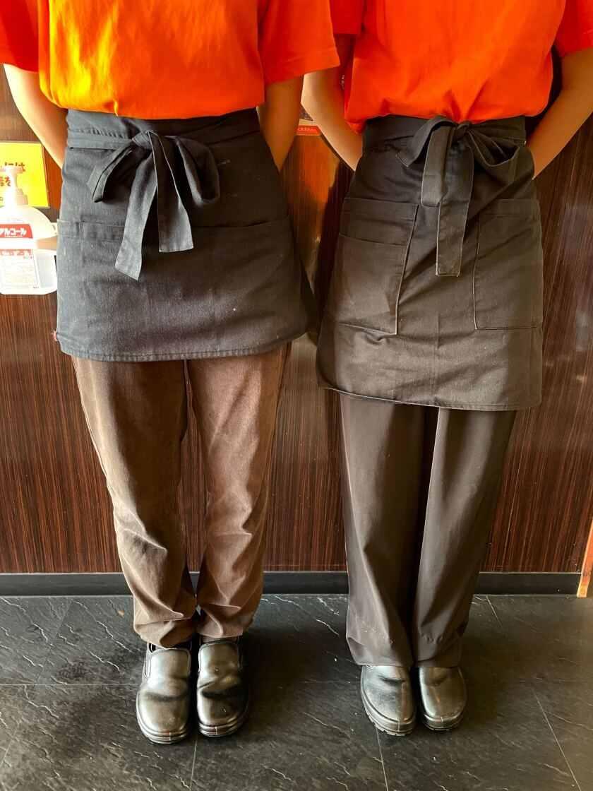 らあめん花月嵐 東京デックスの制服1