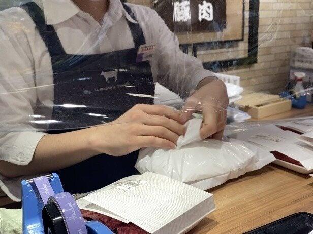 つの田 阪急うめだ本店の仕事画像3