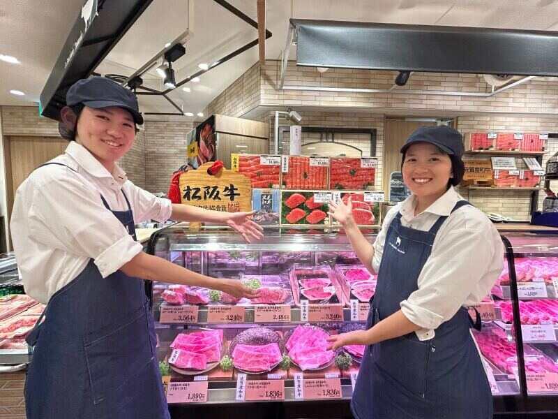 精肉つの田 阪急うめだ本店の仕事画像1