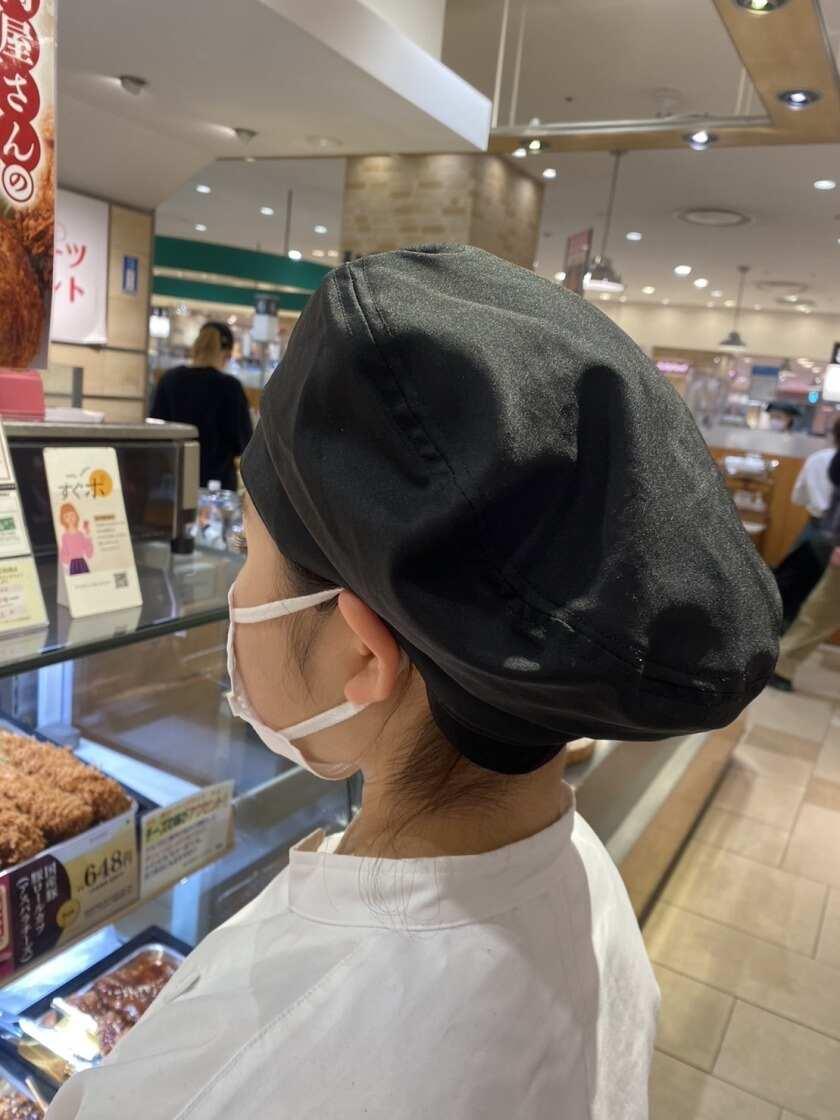 肉処 かつヰ 大井阪急精肉店の制服2