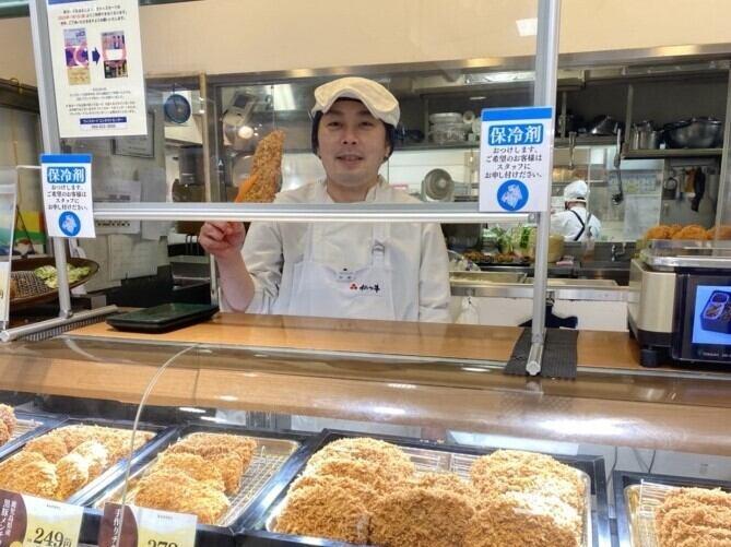 かつヰ 小倉井筒屋の仕事画像1