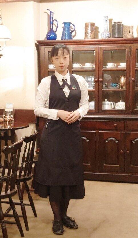 炭火煎珈琲 皇琲亭の制服2