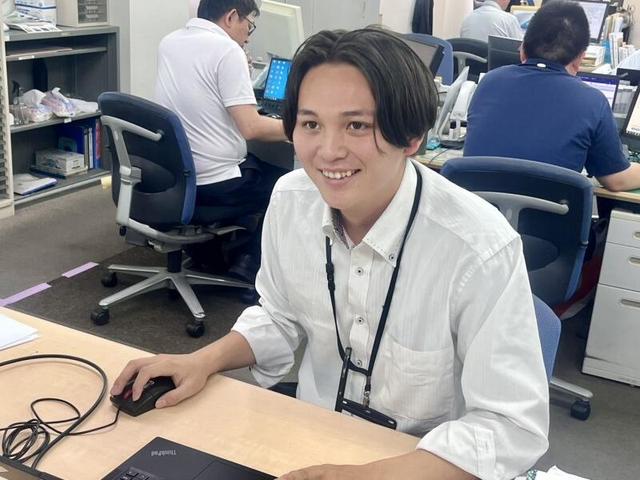 先輩も取引先も優しいのでありがたいです!住宅資材のルート営業(営業、名古屋市中川区)のイメージ画像