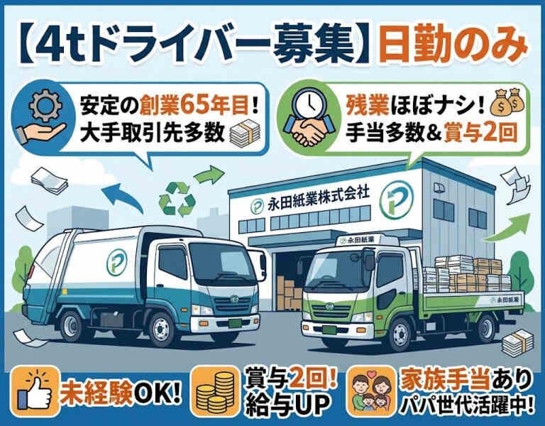 永田紙業株式会社 深谷・岡部事業所の仕事画像1
