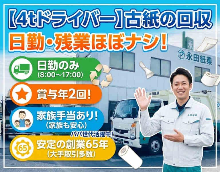 永田紙業株式会社 足利事業所の仕事画像1