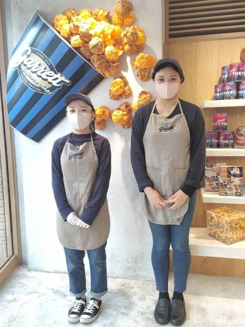 ギャレットポップコーンショップス原宿店の制服1