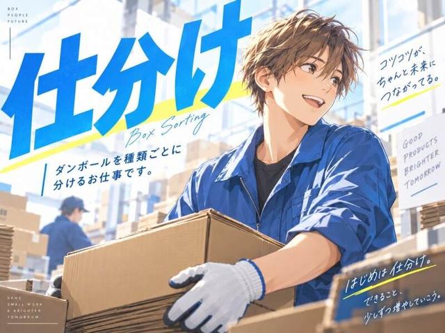 ダンボール製造スタッフ(工場・製造、堺市南区)のイメージ画像