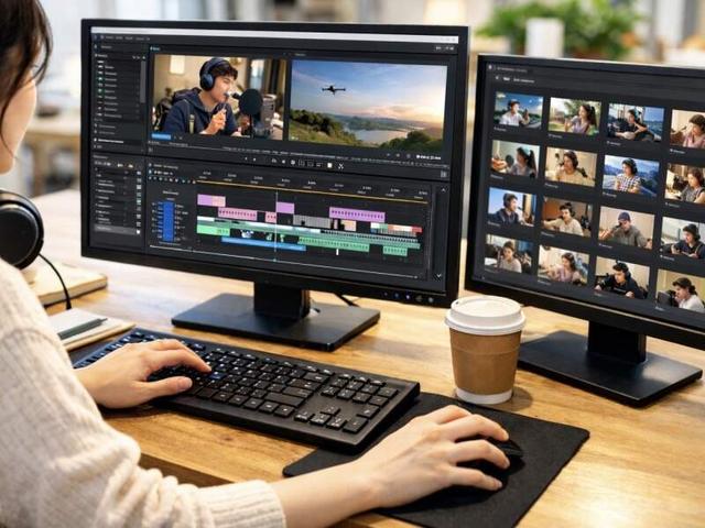 【高収入×未経験可!動画編集スタッフ/自由シフト】(IT・クリエイティブ/クリエイター、渋谷区)のイメージ画像