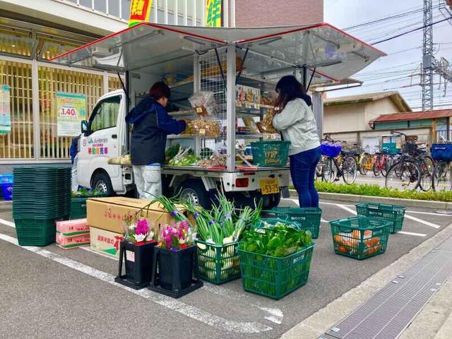 【主婦活躍中】子供のお迎えも間に合います◎新鮮野菜の移動販売(販売、八尾市)のイメージ画像
