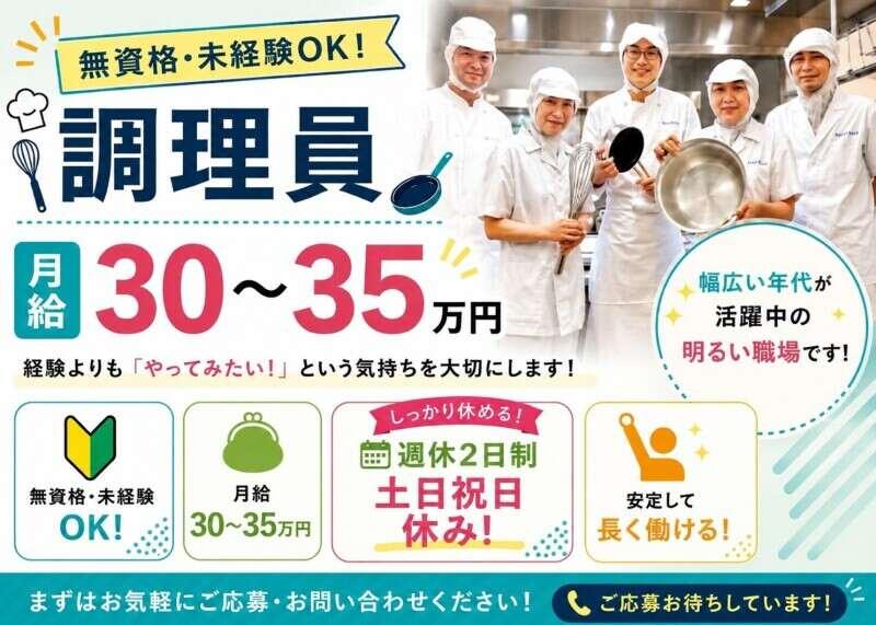 株式会社安田物産【勤務地】クッキングセンター横浜工場の仕事画像1
