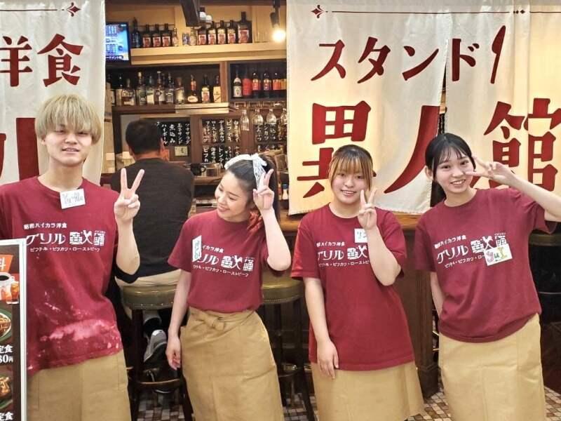 グリル異人館 大阪店の仕事画像2