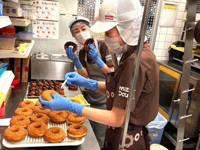 ミスタードーナツ パークプレイス大分ショップの仕事画像3