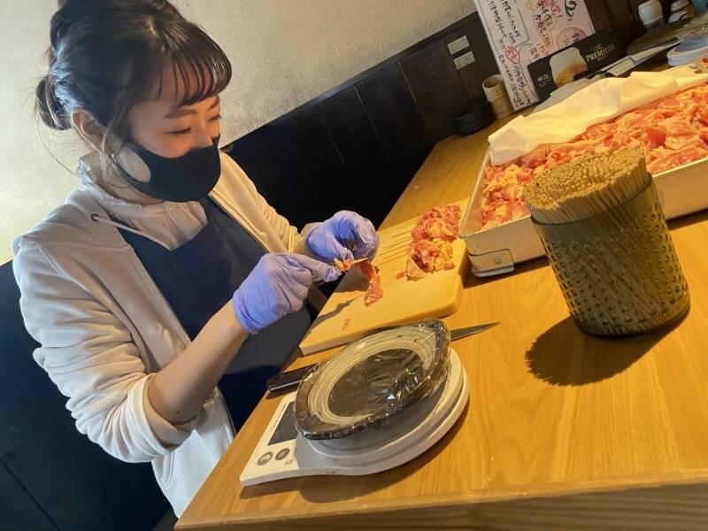 炭火焼鳥 権兵衛 南堀江店 セントラルキッチンの仕事画像1