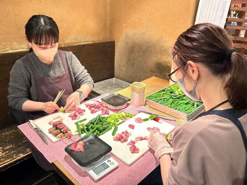 炭火焼 権兵衛 梅北店 セントラルキッチンの仕事画像2