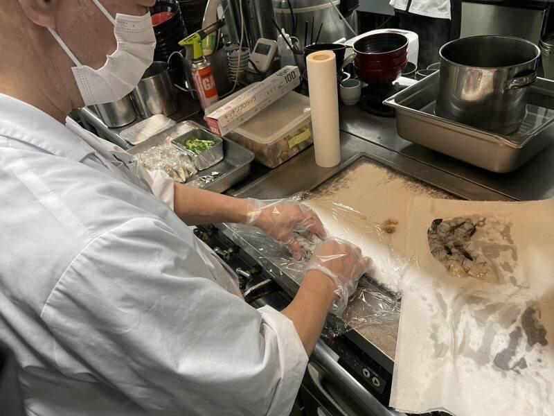 有馬街道温泉 ダイニング蒼の仕事画像2