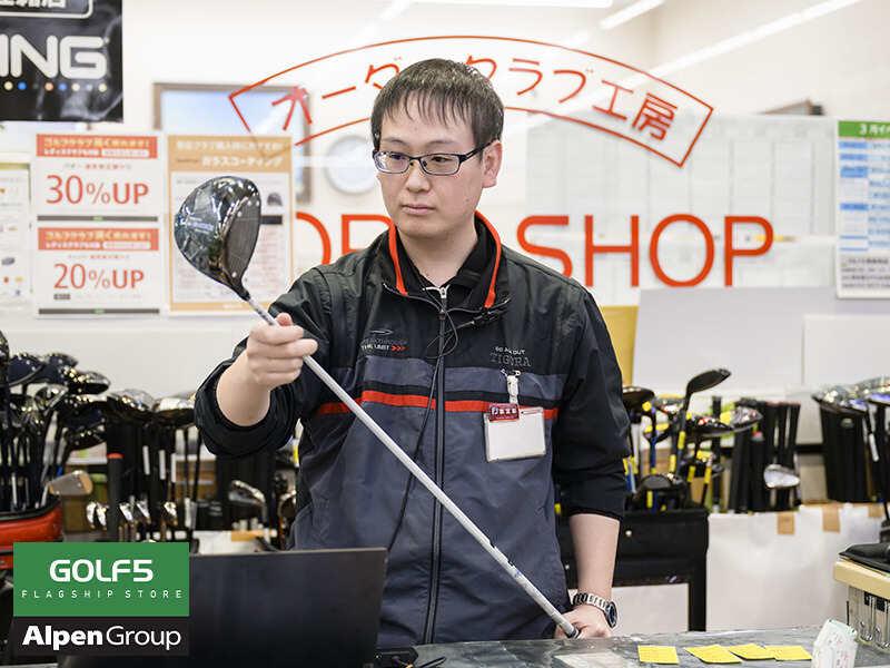 Alpen NAGOYA ゴルフ5フラッグシップストア名古屋栄店の仕事画像1