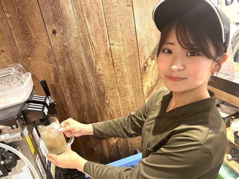 串焼き 満天 ルクア大阪店 B2階の仕事画像3