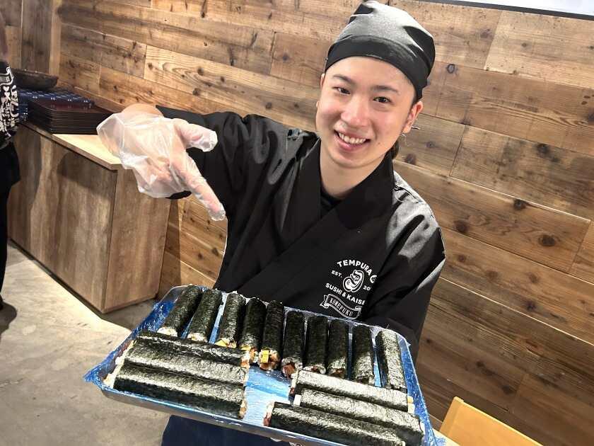 天ぷら米福 四条烏丸店の制服4