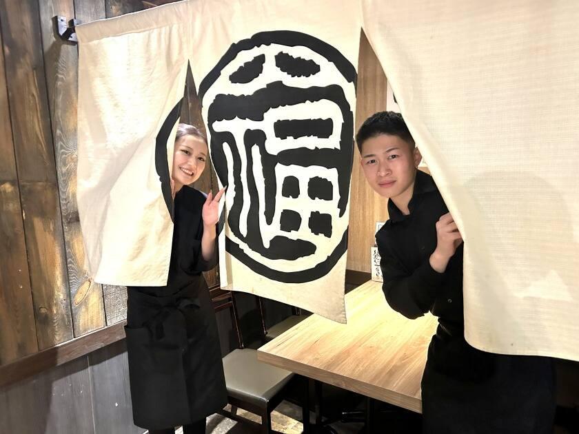 天ぷら米福西梅田店の制服5