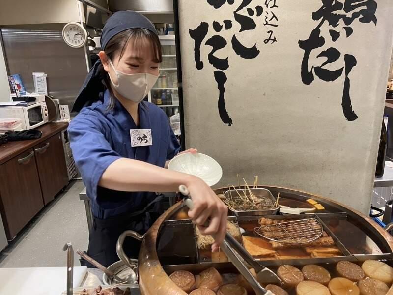 おでん屋 たけし(NAMBAなんなん)の仕事画像2