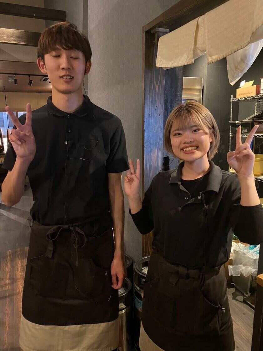 串焼き 満天 京都駅前店の制服1