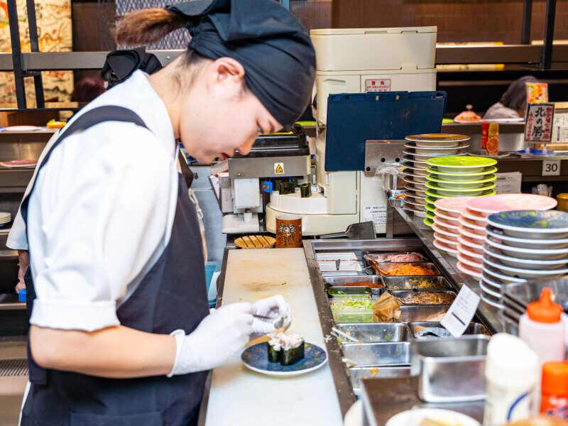 回転寿司 根室花まる 南25条店の仕事画像3