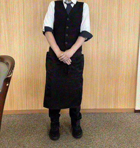 上総富士ゴルフクラブ レストランの制服2