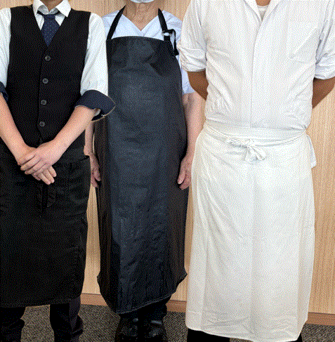 上総富士ゴルフクラブ レストランの制服1