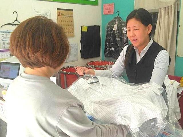 クリーニング店の受付/未経験大歓迎/週2日~OK(サービス、福岡市中央区)のイメージ画像