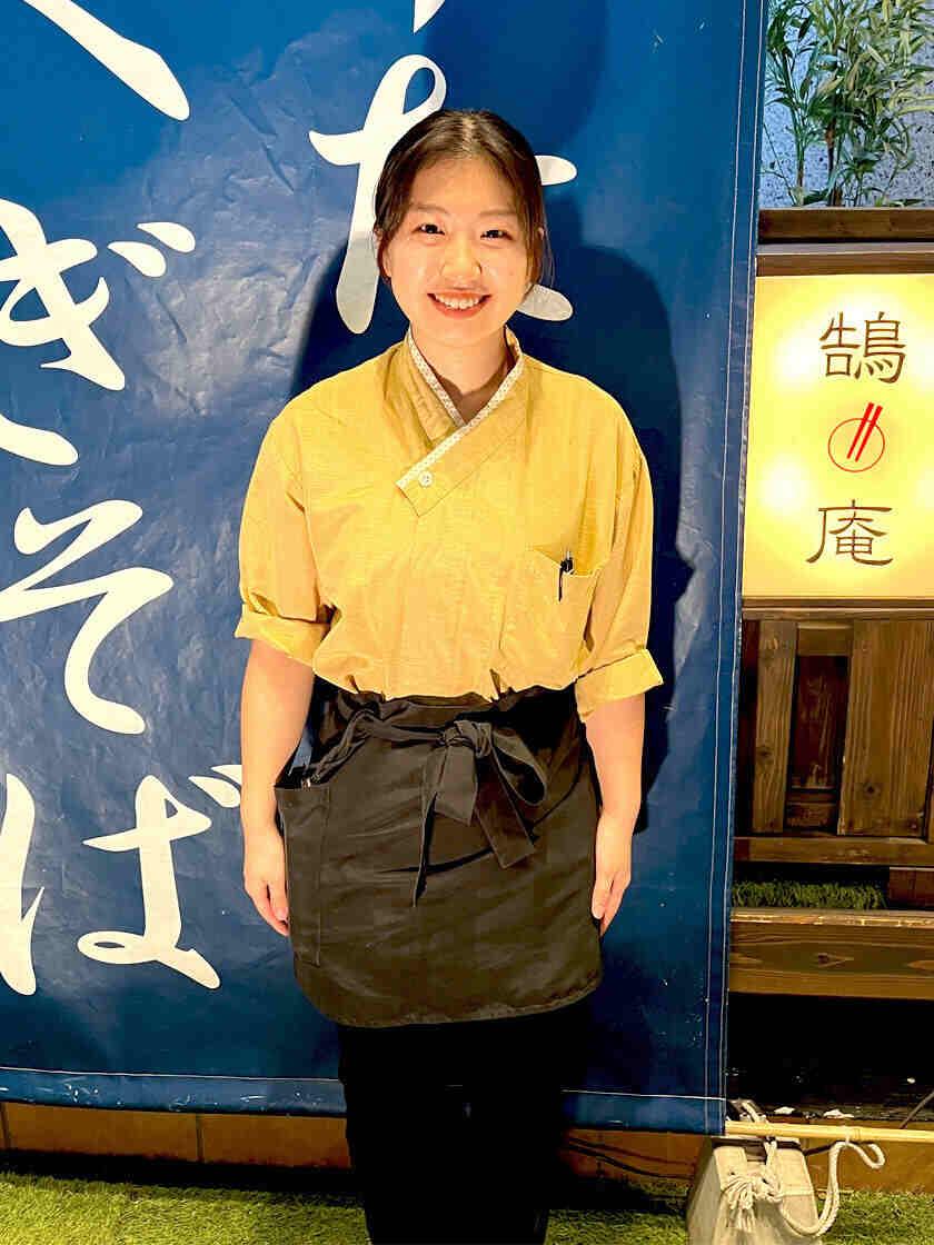 そば 酒肴 鵠庵の制服1