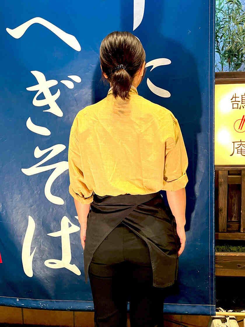 そば 酒肴 鵠庵の制服2