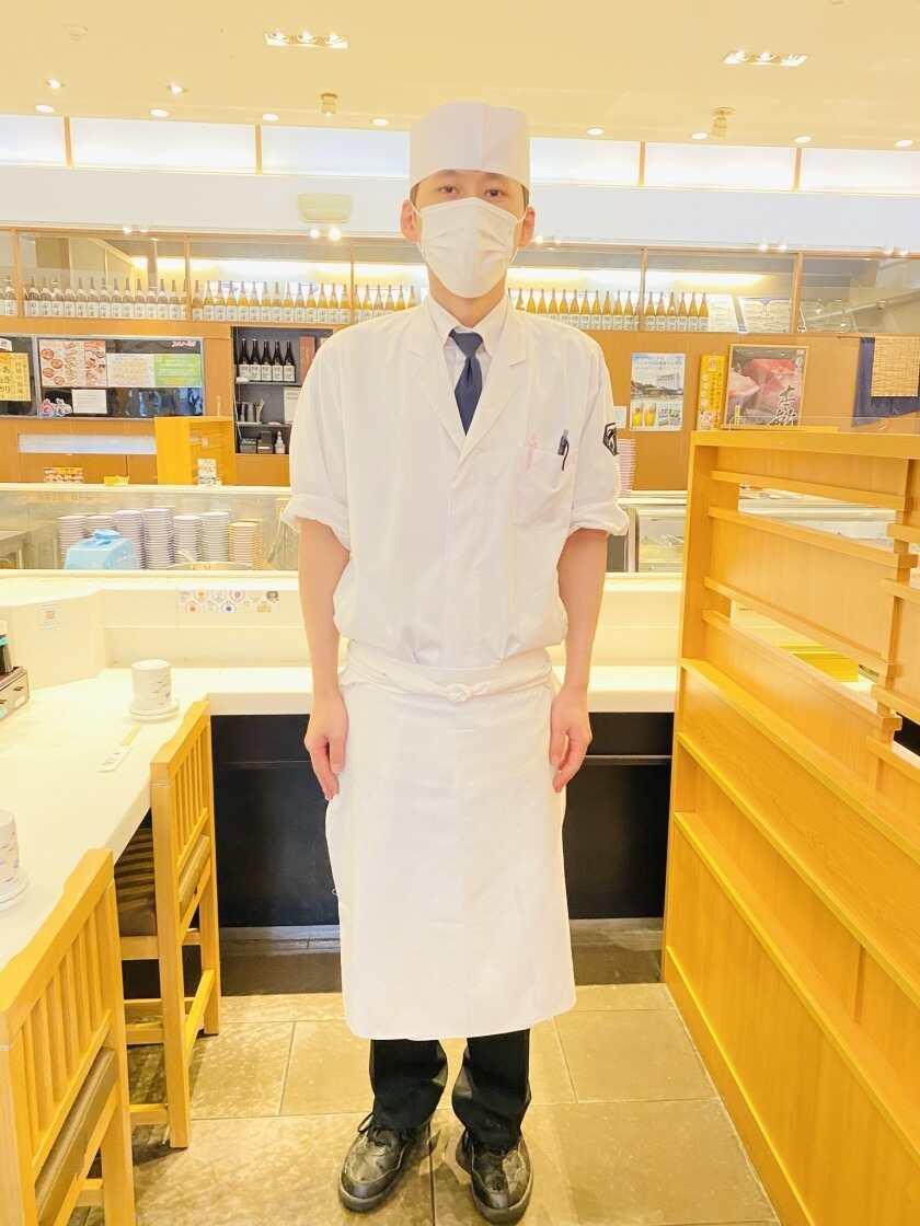 すし清次郎 イオンモール仙台上杉店の制服1