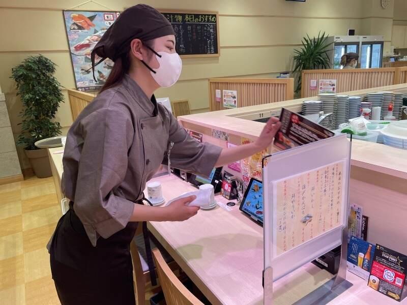 すし清次郎 イオンモール仙台上杉店の仕事画像2