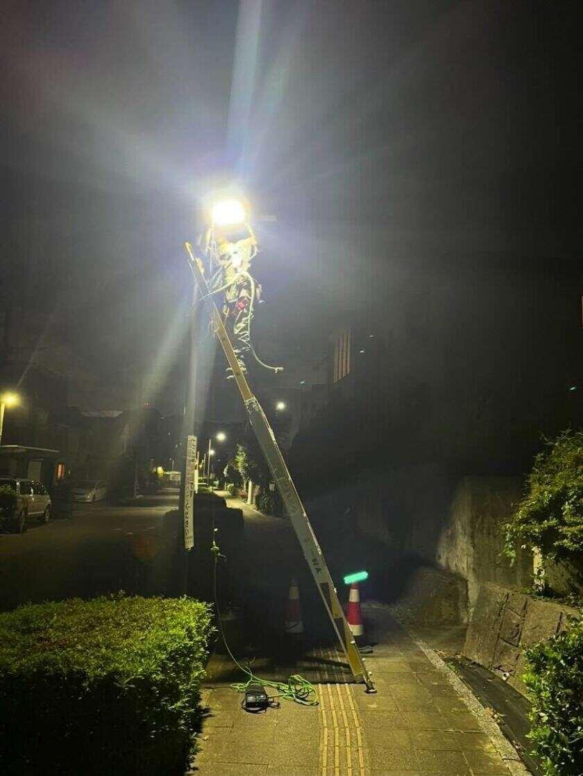 有限会社河津電設の制服3