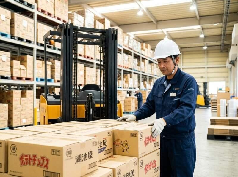 熊本交通運輸株式会社(湖池屋九州阿蘇工場内)の仕事画像1