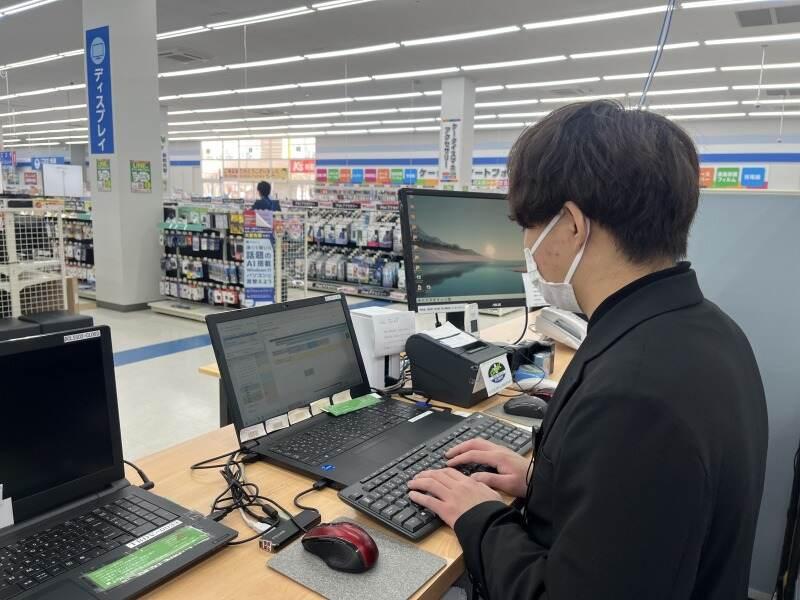 パソコンクリニック ケーズデンキ 燕三条店内店の仕事画像3