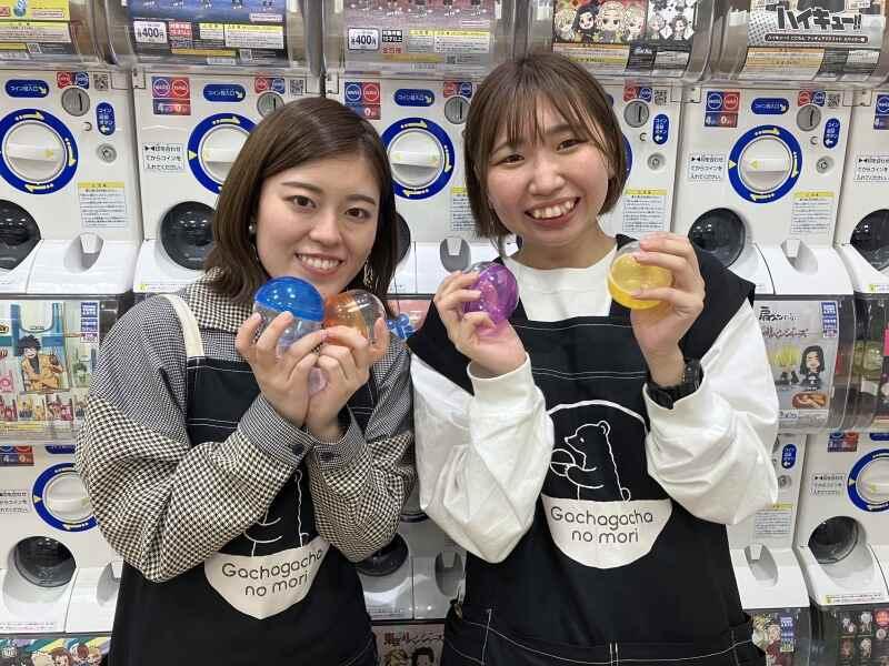 ガチャガチャの森 オアシス21店の仕事画像1