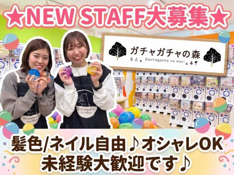 ガチャガチャの森 ブランチ博多パピヨンガーデン店の仕事画像1